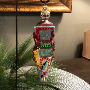 Christopher Radko - “Happy New Year, 2000 Times Square” Ornament